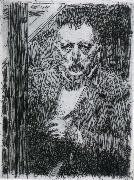 Anders Zorn Self Portrait. Germany oil painting artist